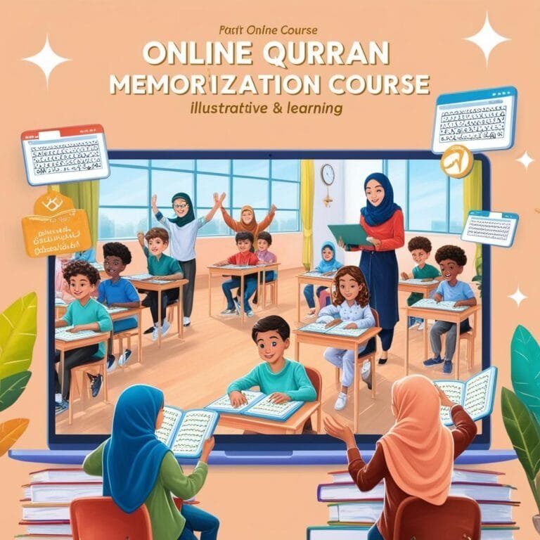 دراسة القرآن الكريم عبر الانترنت: مدرسة تحفيظ قرآن أون لاين