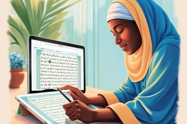 حلقات تحفيظ القرآن عن بعد للنساء