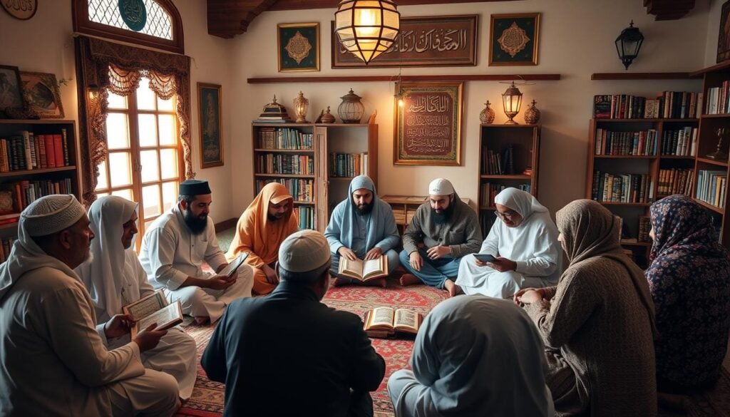 المشاركة المستمرة في الحلقة