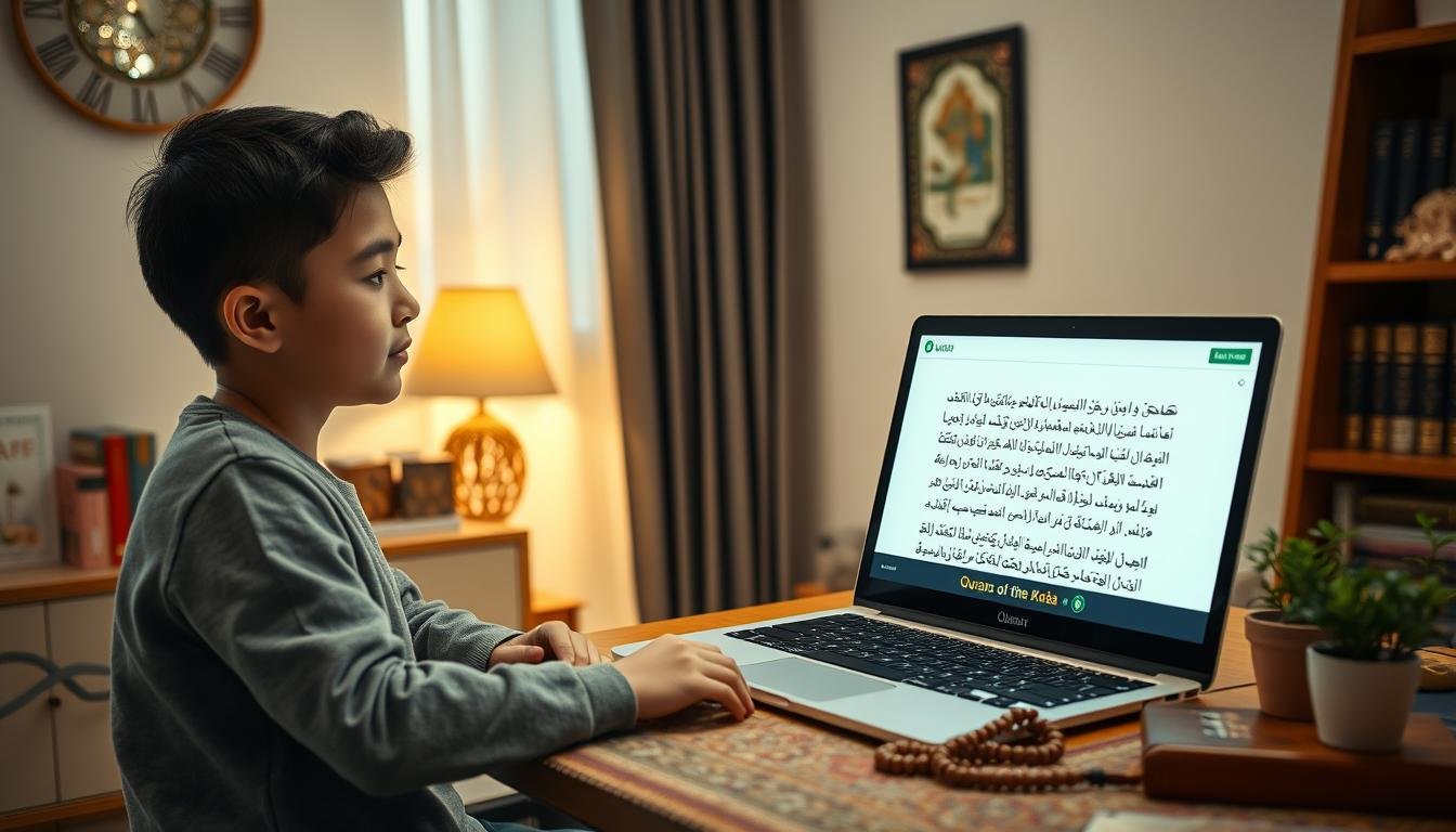 تحفيظ القران عن بعد بالترديد