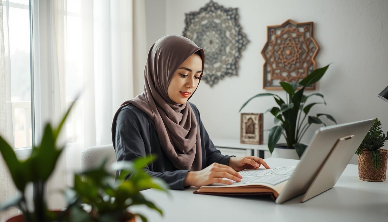 تحفيظ القران عن بعد للنساء