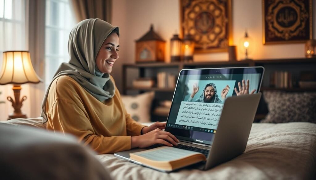 تعليم حفظ القرآن عن بعد