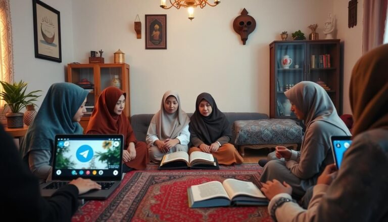 حلقات تحفيظ القرآن عن بعد للنساء تلجرام