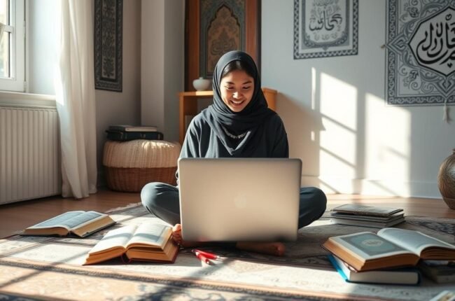 حلقات تحفيظ عن بعد للنساء