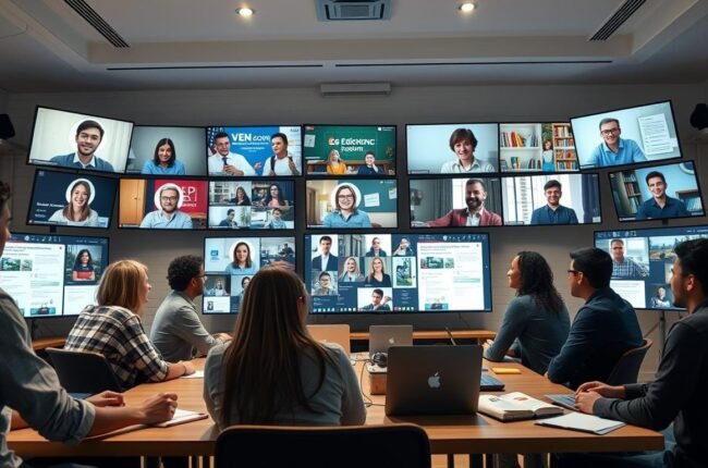 حلقة عن بعد