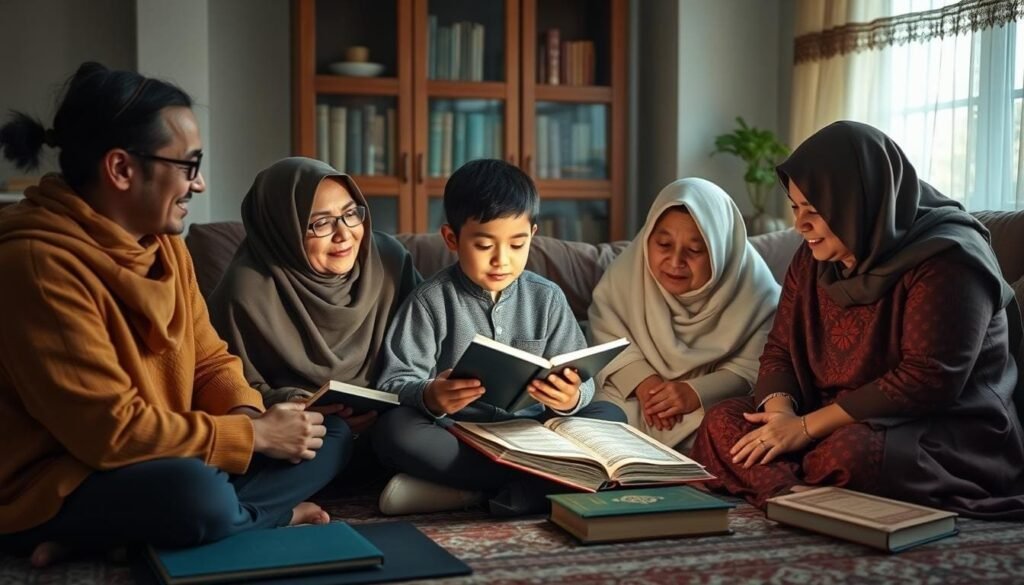 دعم الأسرة في حلقات التحفيظ
