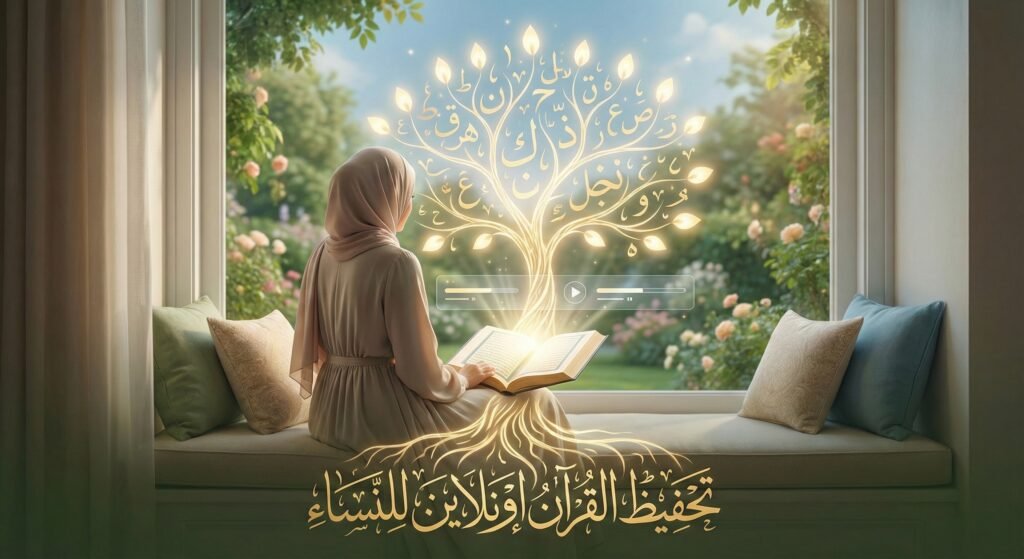 تحفيظ القرآن اونلاين للنساء تحفيظ القران اون لاين